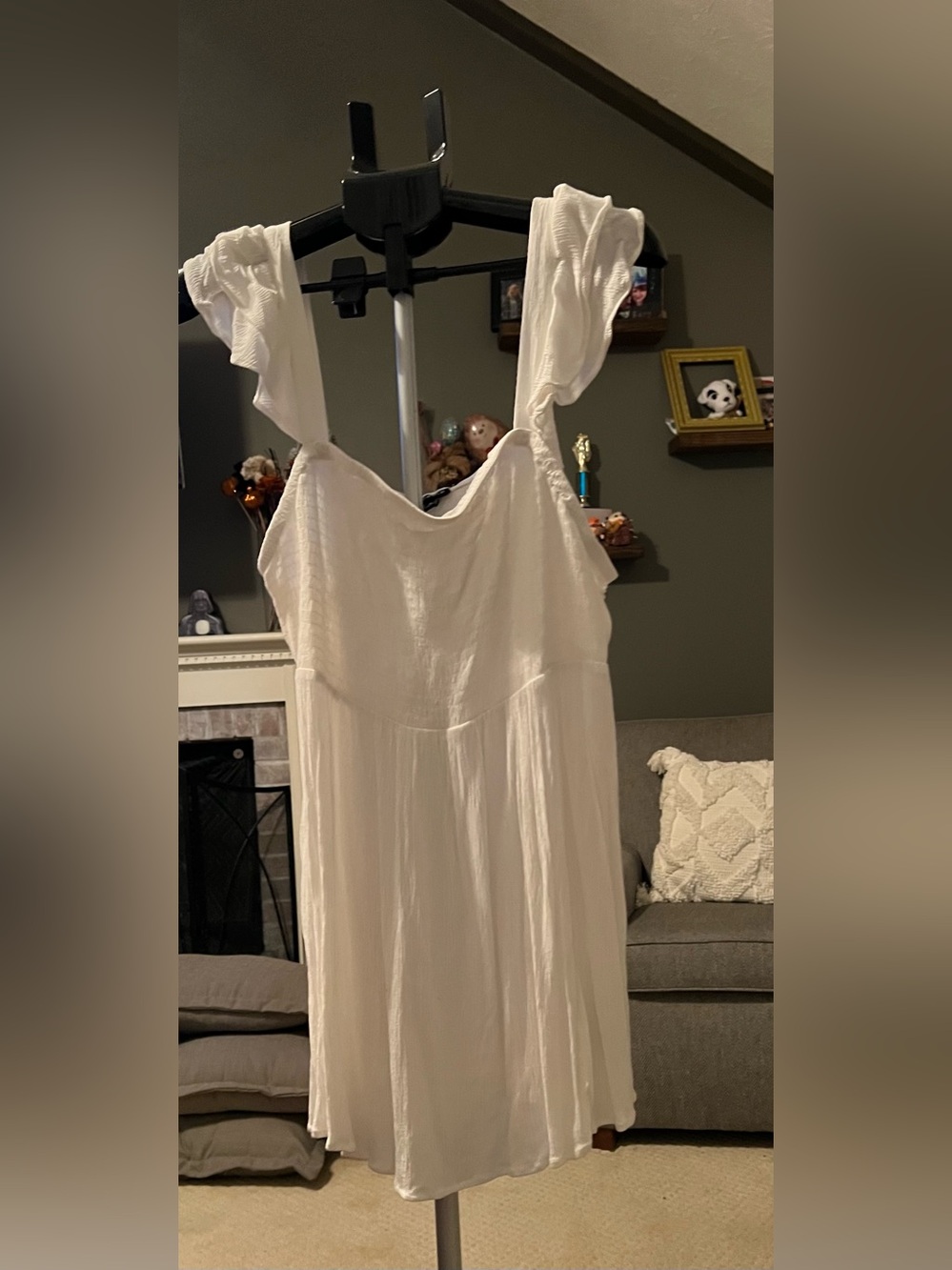 Torrid White Baby Doll Tank Top, Sz 3x
